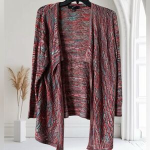 GNU Crochet Knit Open Cardigan!